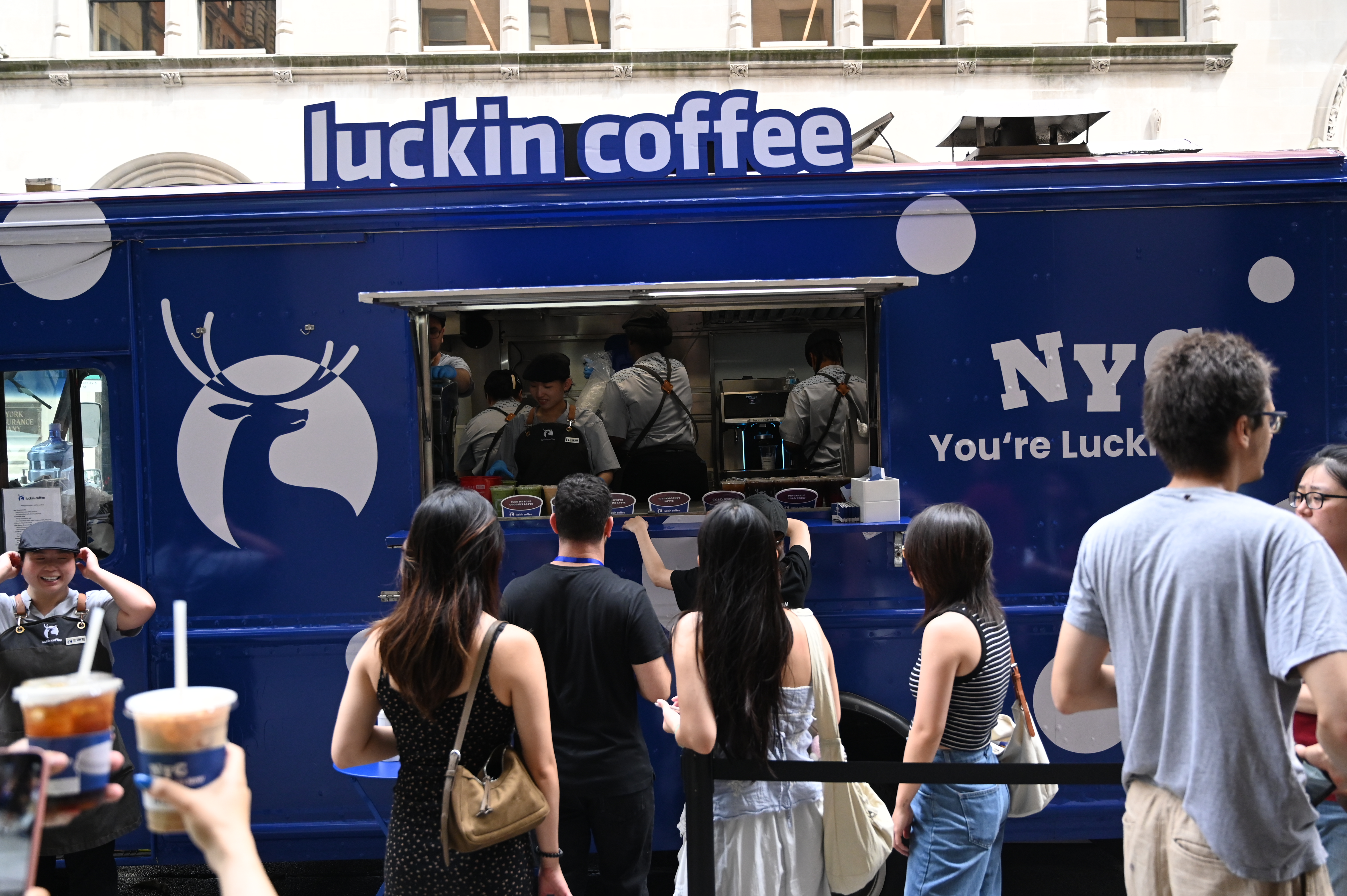 Luckin Coffee Pop-up Truck
